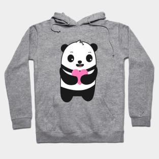 Cute Panda Love T-Shirt Hoodie